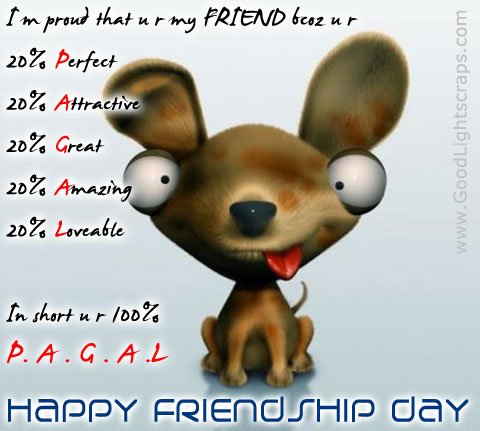 Friendship day e-cards, images & greetings