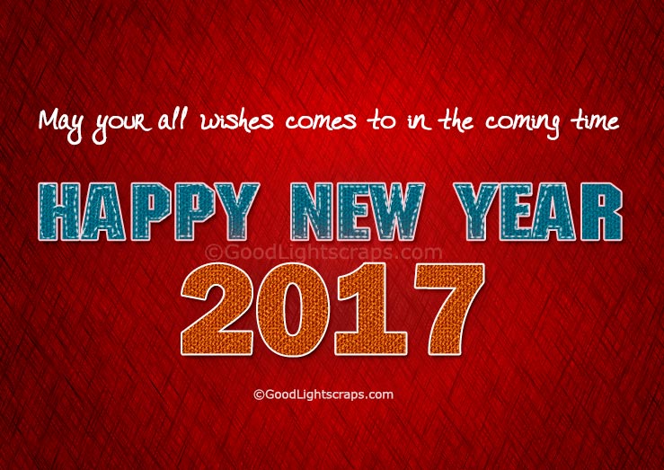 New Year 2017 Greetings, Cards, Images, Wishes