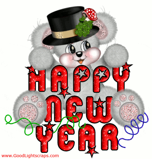 happy new year animated graphics