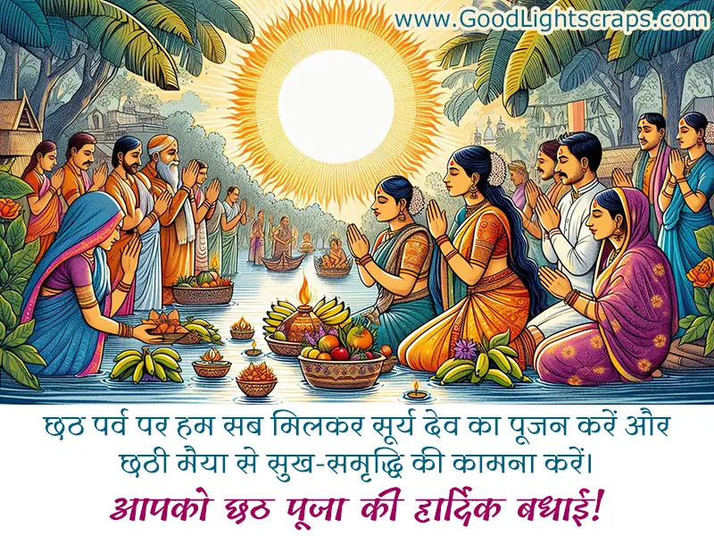 Chhath puja images with greetings and quotes