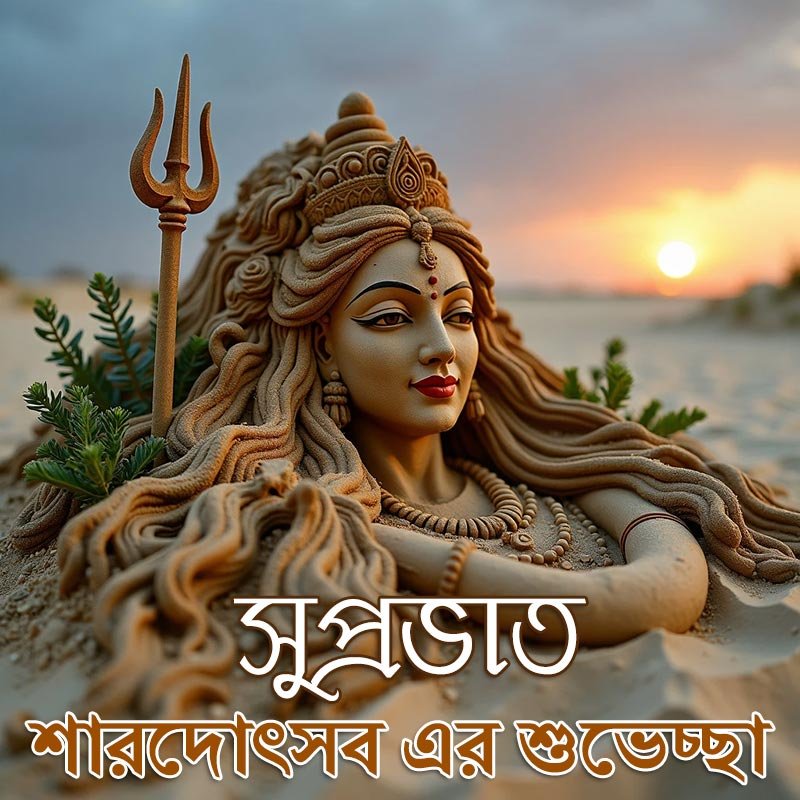 Durga Puja Good Morning Wishes In Bengali