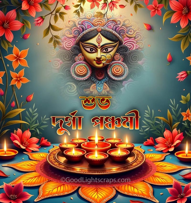 Durga Puja Panchami Wishes In Bengali