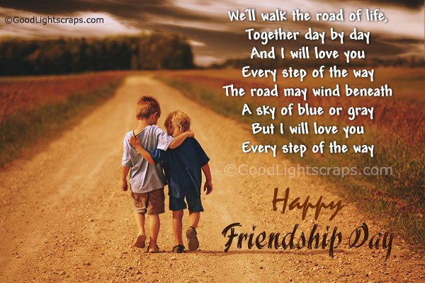 Friendship day quotes, messages, graphics for Orkut, Myspace, Facebook