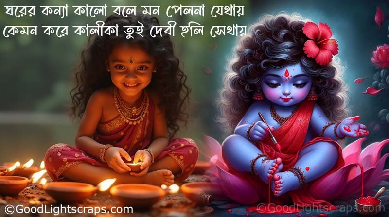 Cute Ma Kali text messages, captions