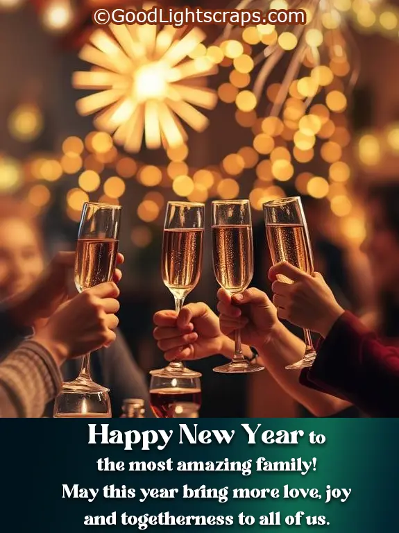 Happy New Year 2025 Wishes, Images and Quotes for Family