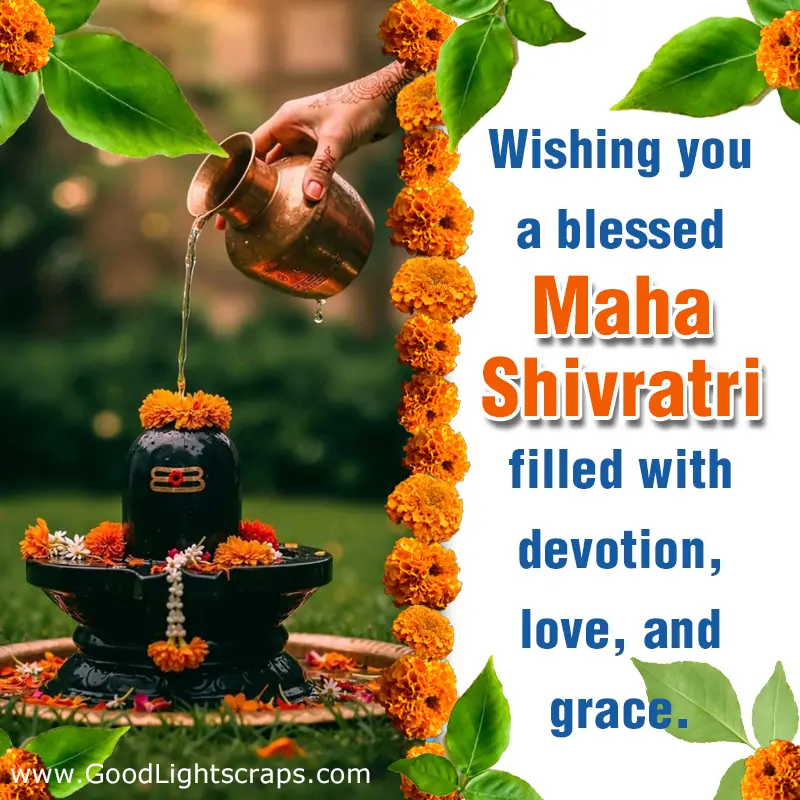 Wishing you a blessed Maha Shivratri filled with devotion, love, and grace.