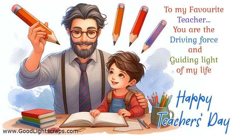 an appreciating teachers day message for the best teacher