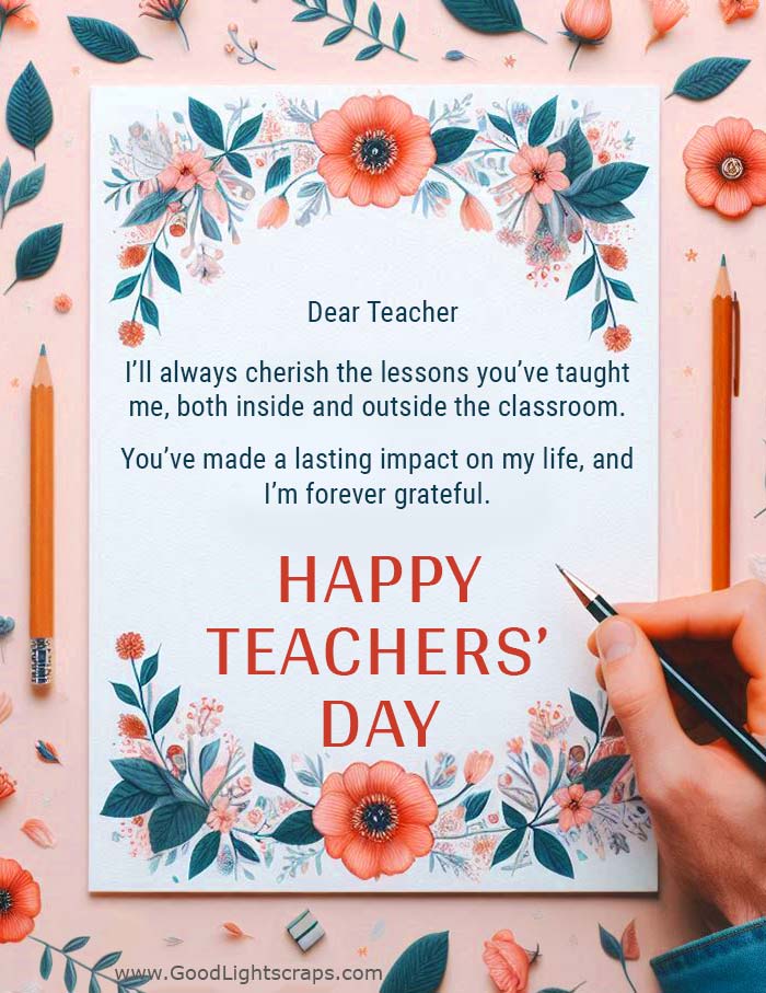 a teachers day message for true teachers