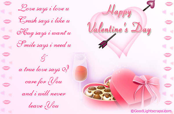 Valentines Day orkut scraps, images and wishes for Facebook, myspace